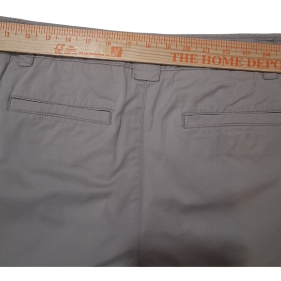 EUC Vintage Coldwater Creek City Fit Sz. 8 Gray Zippered Front Pocket Pants - Picture 4 of 11